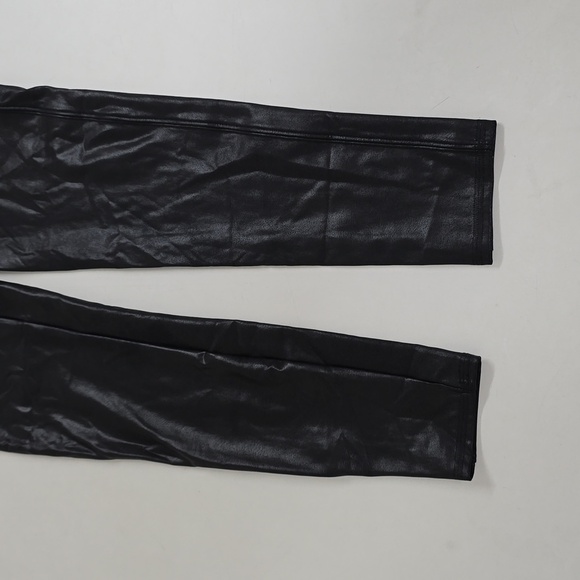 SPANX Faux Leather Leggings Black Size XL - Picture 5 of 10